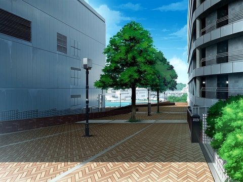 Tama Center Station Front Intersection
